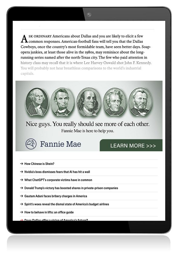 Historical portraits of seven men with a promotional banner below.