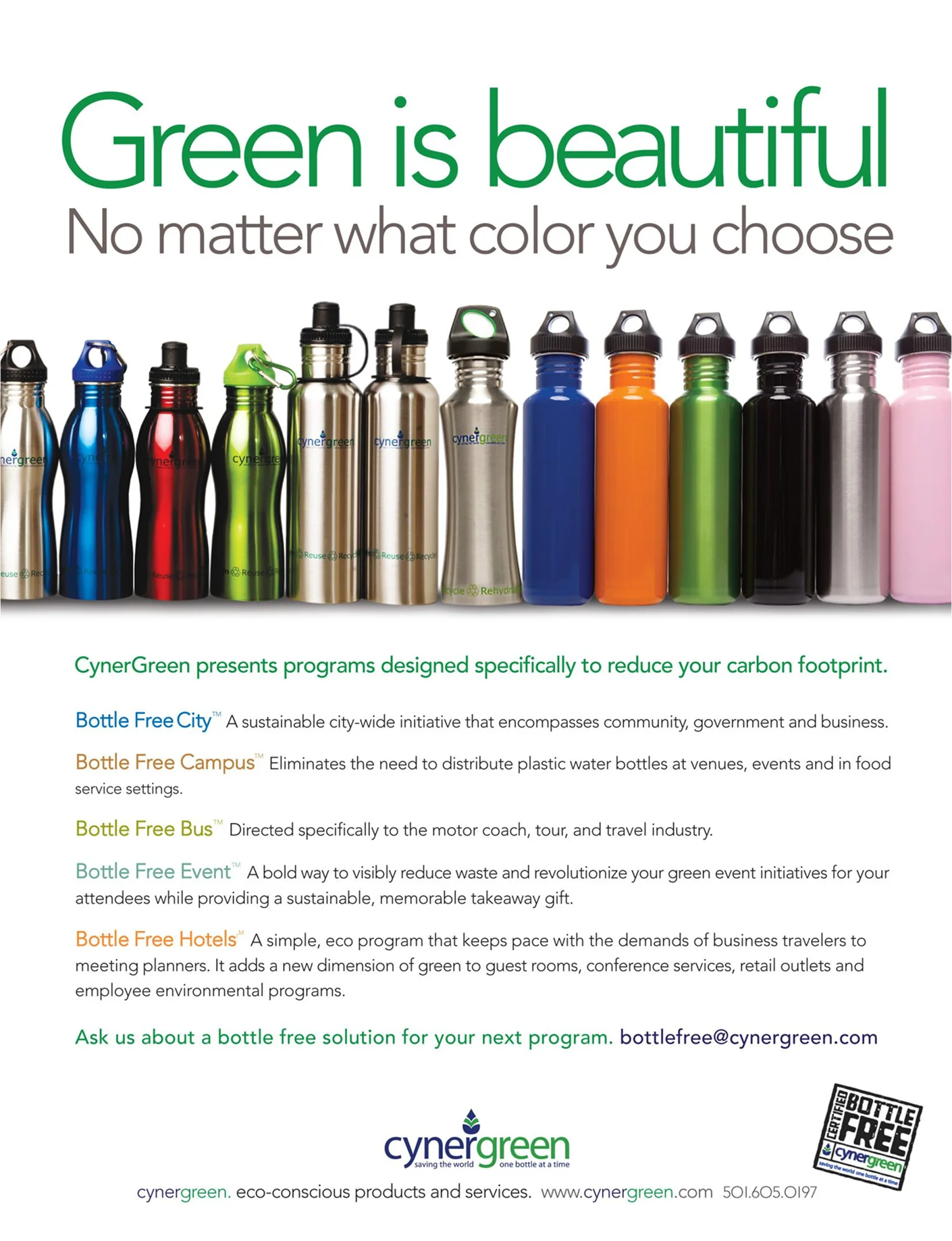 A poster promoting green-themed eyeglasses to reduce blue light exposure.